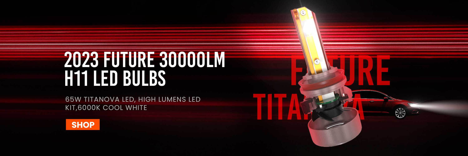 KIT LED H8/H11 150W 30 000 Lumens 6000K ANTI-ERREUR